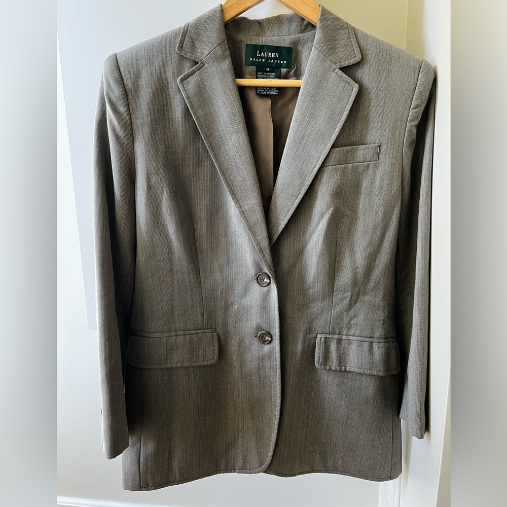 RALPH LAUREN Wool Blazer Preppy Academia Career Classic Luxury Old Money 8